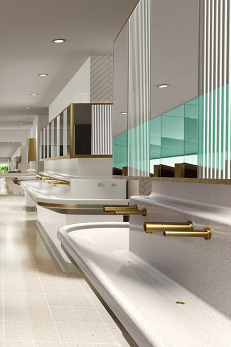 WCs refurbishment Victoria Underground, London by architects Landolt + Brown and contractor Maxwood Washrooms. WCs refurbishment Victoria Underground, London by architects Landolt + Brown and contractor Maxwood Washrooms.
